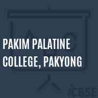 Pakim Palatine College, Pakyong Logo