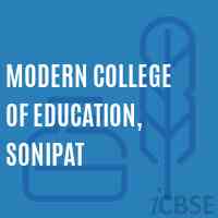 Modern College of Education, Sonipat Logo