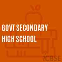 Govt Secondary High School Logo