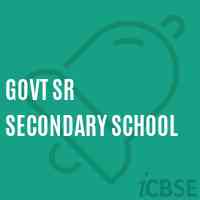 Govt Sr Secondary School Logo