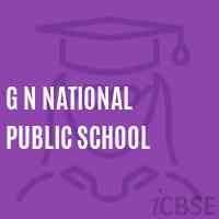 G N National Public School Logo
