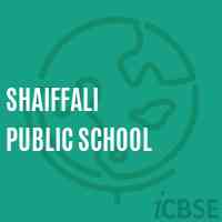 Shaiffali Public School Logo