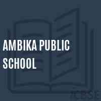 Ambika Public School Logo