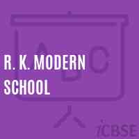 R. K. Modern School Logo