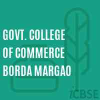 Govt. College of Commerce Borda Margao Logo