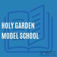 Holy Garden Model school Logo