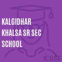 Kalgidhar Khalsa Sr Sec School Logo
