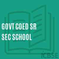 Govt Coed Sr Sec School Logo