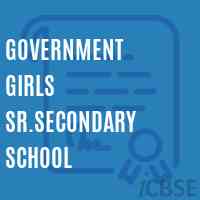Government Girls Sr.Secondary School Logo