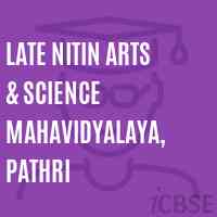 Late Nitin Arts & Science Mahavidyalaya, Pathri College Logo