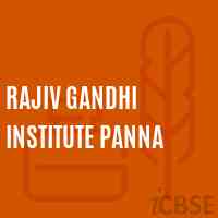 Rajiv Gandhi Institute Panna Logo