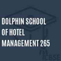 Dolphin School of Hotel Management 265 Logo