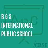 B G S International Public School Logo