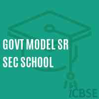 Govt Model Sr Sec School Logo