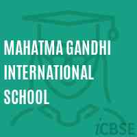 Mahatma Gandhi International School Logo