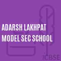 Adarsh Lakhpat Model Sec School Logo