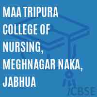 Maa Tripura College of Nursing, Meghnagar Naka, Jabhua Logo