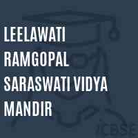 Leelawati Ramgopal saraswati Vidya Mandir School Logo