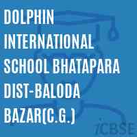 Dolphin International School Bhatapara Dist-Baloda Bazar(C.G.) Logo