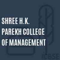 Shree H.K. Parekh College of Management Logo