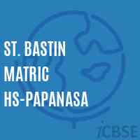 St. Bastin Matric Hs-Papanasa Secondary School Logo
