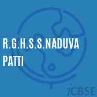 R.G.H.S.S.Naduvapatti High School Logo