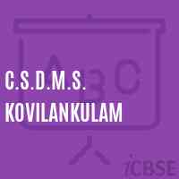 C.S.D.M.S. Kovilankulam Middle School Logo