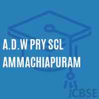 A.D.W Pry Scl Ammachiapuram Primary School Logo