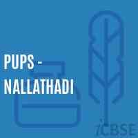 Pups - Nallathadi Primary School Logo