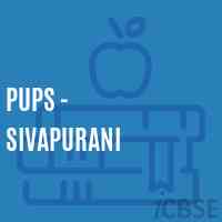 Pups - Sivapurani Primary School Logo