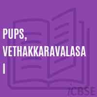 Pups, Vethakkaravalasai Primary School Logo