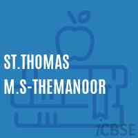 St.Thomas M.S-Themanoor Middle School Logo