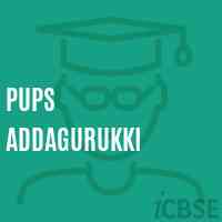 Pups Addagurukki Primary School Logo