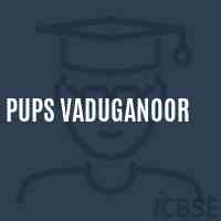 Pups Vaduganoor Primary School Logo