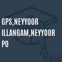 Gps,Neyyoor Illangam,Neyyoorpo Primary School Logo