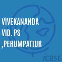 Vivekananda Vid. Ps ,Perumpattur Primary School Logo