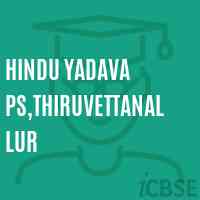 Hindu Yadava Ps,Thiruvettanallur Primary School Logo