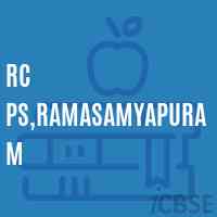 Rc Ps,Ramasamyapuram Primary School Logo