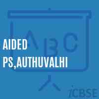 Aided Ps,Authuvalhi Primary School Logo