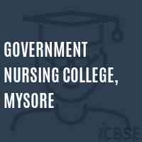 Government Nursing College, Mysore Logo