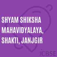 Shyam Shiksha Mahavidyalaya, Shakti, Janjgir College Logo