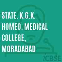 State. K.G.K. Homeo. Medical College, Moradabad Logo