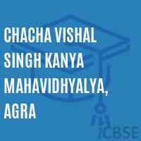 Chacha Vishal Singh Kanya Mahavidhyalya, Agra College Logo