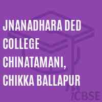 Jnanadhara Ded College Chinatamani, Chikka Ballapur Logo
