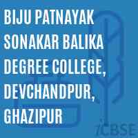 Biju Patnayak Sonakar Balika Degree College, Devchandpur, Ghazipur Logo