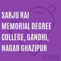 Sarju Rai Memorial Degree College, Gandhi, Nagar Ghazipur Logo