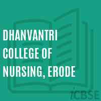 Dhanvantri College of Nursing, Erode Logo