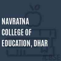 Navratna College of Education, Dhar Logo