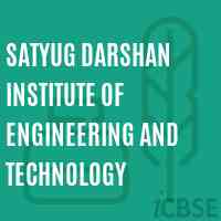 Satyug Darshan Institute of Engineering and Technology Logo