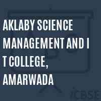 Aklaby Science Management and I T College, Amarwada Logo
